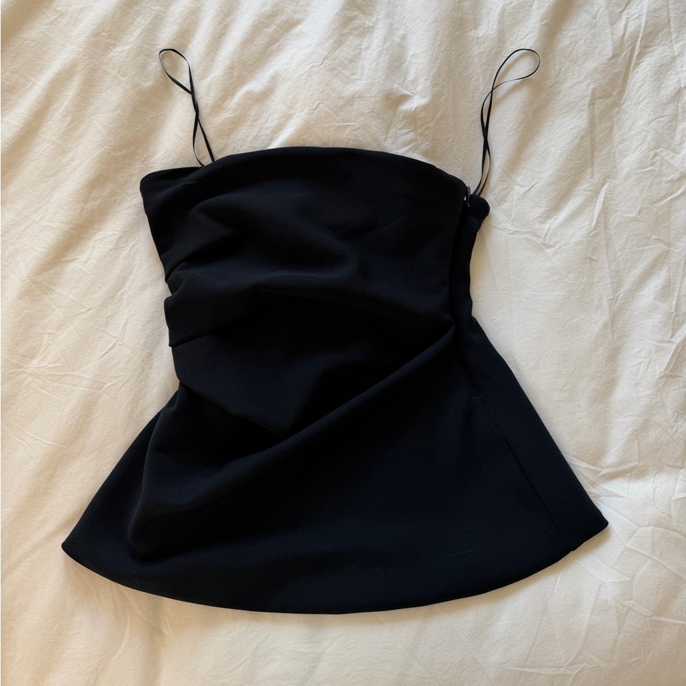 Abercrombie Strapless Black Top